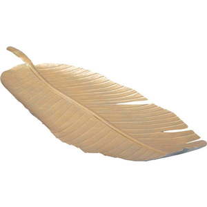 Dekorace ve zlaté barvě Mauro Ferretti Leaf, 55, 5 x 18 cm obraz