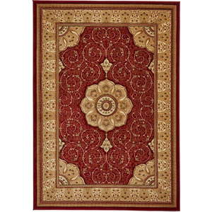 Červený koberec 80x140 cm Heritage – Think Rugs obraz
