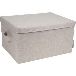 Béžový úložný box Bigso Box of Sweden Wanda, 30 x 20 cm obraz