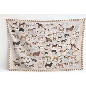 Přehoz na dvoulůžko 170x240 cm Dog Types – Little Nice Things obraz