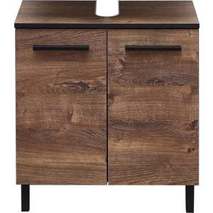 Hnědá skříňka pod umyvadlo v dekoru dubu 60x53 cm Set 374 - Pelipal obraz