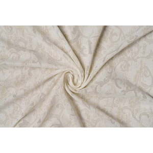 Béžová záclona 140x260 cm Baroque – Mendola Fabrics obraz