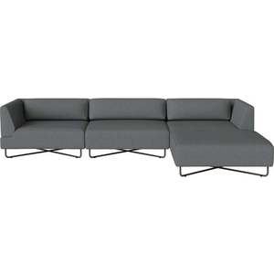 Zahradní pohovka Orlando pro 4 os. s lenoškou, více variant - Bolia Varianta: Ocean, Dark Grey obraz