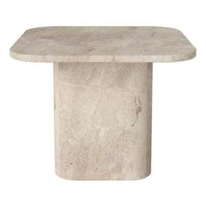 Konferenční stolek Eida 55 x 55 cm, více variant - Bolia Varianta: Beige marble obraz