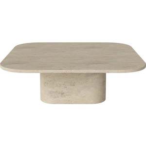 Konferenční stolek Eida 100 x 100 cm, více variant - Bolia Varianta: Sand Travertine, výška 32 cm obraz