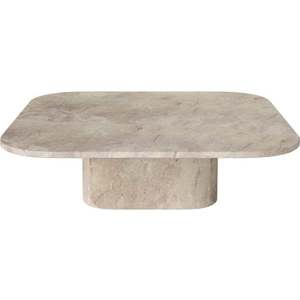 Konferenční stolek Eida 100 x 100 cm, více variant - Bolia Varianta: Beige marble, výška 28 cm obraz