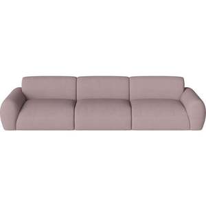 Pohovka Núvol 3 moduly se 2 nízkými bočnicemi, více variant - Bolia Varianta: Linea - Velvet & corduroy, Rosa obraz