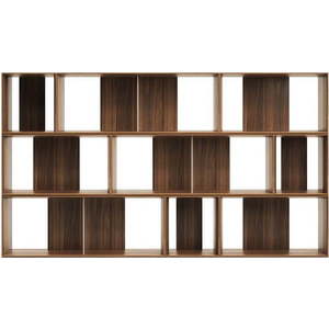 Modulární policový systém v dekoru ořechu v přírodní barvě 9 ks 202x114 cm Litto – Kave Home obraz