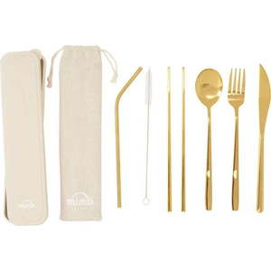 Nerezový příbor ve zlaté barvě 6 ks Mimo – Premier Housewares obraz
