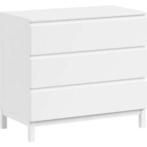Bílá dětská komoda 99x89x57 cm Eva – Vipack obraz