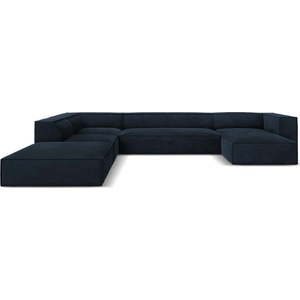 Tmavě modrá rohová pohovka (levý roh) Madame – Windsor & Co Sofas obraz