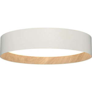 Krémové LED stropní svítidlo ø 60 cm – SULION obraz