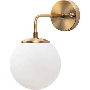 Nástěnné svítidlo v bílé a bronzové barvě ø 15 cm Viran – Opviq lights obraz