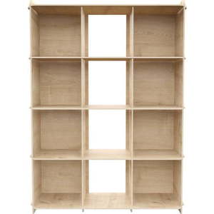 Knihovna v dekoru dubu v přírodní barvě 92, 5x132 cm Zimba – Kalune Design obraz