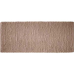 Hnědá koupelnová předložka 50x120 cm Aspen Bobble – Bianca obraz