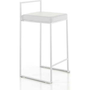 Bílé barové židle v sadě 2 ks 77 cm Dodo – Tomasucci obraz