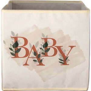 Béžový látkový úložný box 30x30x30 cm – Mioli Decor obraz