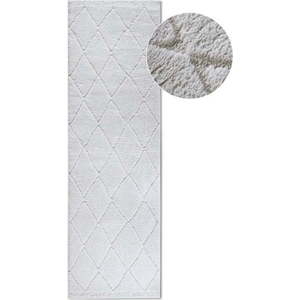 Krémový běhoun 80x240 cm Perrotin Cream White – Elle Decoration obraz