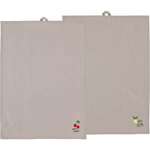 Bavlněné utěrky v sadě 2 ks 50x70 cm Bistro – Södahl obraz