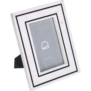 Bílý kamenný stojací rámeček 18x23 cm Vittoria – Kave Home obraz
