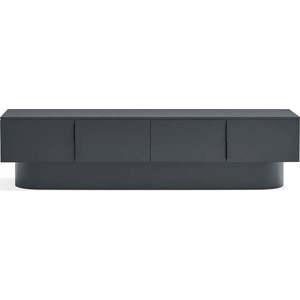 Antracitový TV stolek 200x50 cm Totem – Teulat obraz