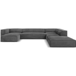 Šedá rohová pohovka (pravý roh) Madame – Windsor & Co Sofas obraz