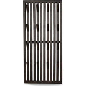 Tmavě hnědý věšákový panel z dubového dřeva 46x100x8 cm Parco – Spinder Design obraz