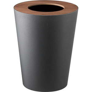 Černý odpadkový koš YAMAZAKI Rin Round obraz