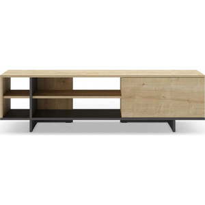 TV stolek v dekoru dubu v přírodní barvě 160x44 cm Cequoia – Marckeric obraz