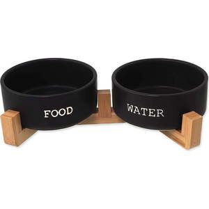 Keramický set misek s podstavcem pro psa ø 13 cm Dog Fantasy – Plaček Pet Products obraz