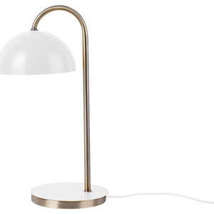 Stolní lampa v matné bílé barvě Leitmotiv Decova obraz