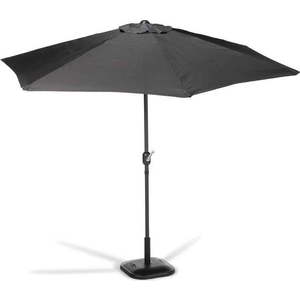 Černý slunečník bez podstavce Bonami Essentials Sun, ø 300 cm obraz