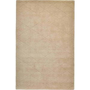 Béžový vlněný koberec Think Rugs Kasbah, 120 x 170 cm obraz