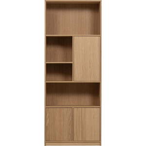 Modulární knihovna v dekoru dubu v přírodní barvě 77x199 cm Modulair – vtwonen obraz