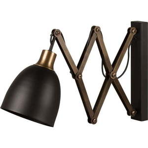 Nástěnné svítidlo v černé a bronzové barvě ø 16 cm Sivani – Opviq lights obraz