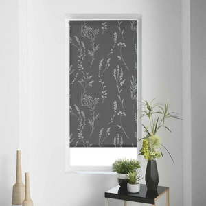 Antracitová textilní roleta 60x90 cm Forelista – douceur d'intérieur obraz