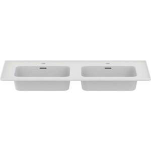 Bílé keramické dvojumyvadlo 124x46 cm Strada II – Ideal Standard obraz