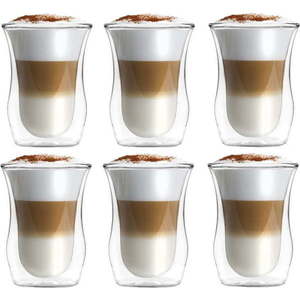 Dvoustěnné skleněné hrnky v sadě 6 ks 250 ml – Vialli Design obraz