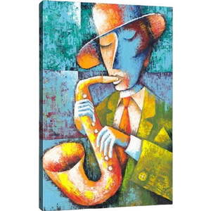 Obraz Tablo Center Saxophone, 50 x 70 cm obraz