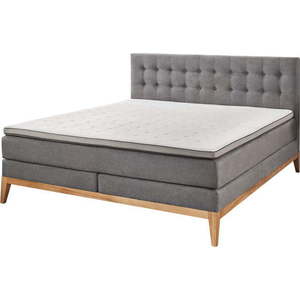 Šedá boxspring postel 180x200 cm Westwood – Rojaplast obraz