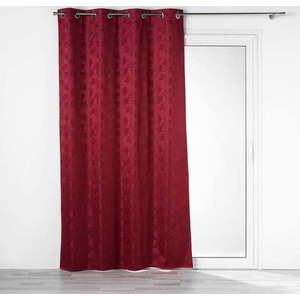 Vínový zatemňovací závěs z žakáru 140x260 cm Lunella – douceur d'intérieur obraz