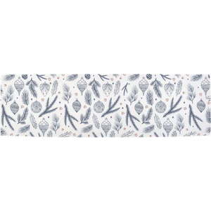 Bavlněný běhoun na stůl s vánočním motivem 40x140 cm Tree Needles – Butter Kings obraz