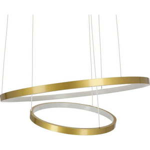 LED závěsné svítidlo ve zlaté barvě ø 50 cm Lune – Candellux Lighting obraz