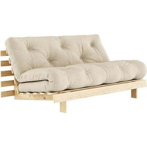 Béžová rozkládací pohovka 160 cm Roots - Karup Design obraz