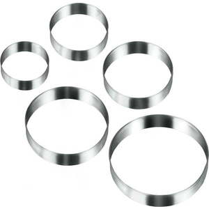 Sada 5 vykrajovátek ve tvaru kruhu Metaltex Cookie Cutters obraz