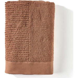 Oranžovohnědá bavlněná osuška 70x140 cm Terracotta – Zone obraz