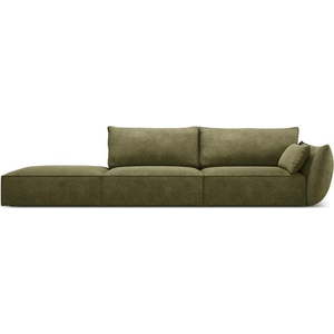 Zelená lenoška (pravý roh) Vanda – Mazzini Sofas obraz
