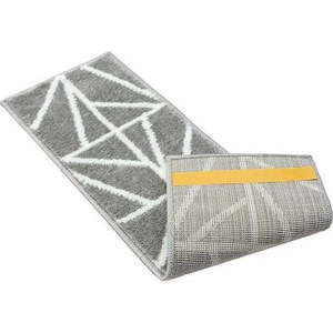 Bílo-šedé nášlapy na schody v sadě 13 ks 22x73 cm Striped – Mila Home obraz