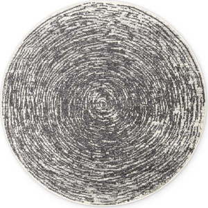 Šedo-krémový kulatý koberec ø 120 cm Gloria Cavallo – Hanse Home obraz