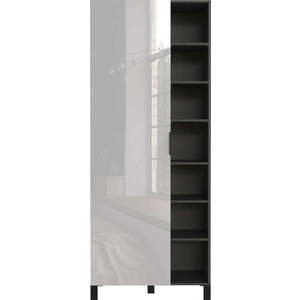 Antracitová šatní skříň 82x202 cm Ceduna – Germania obraz